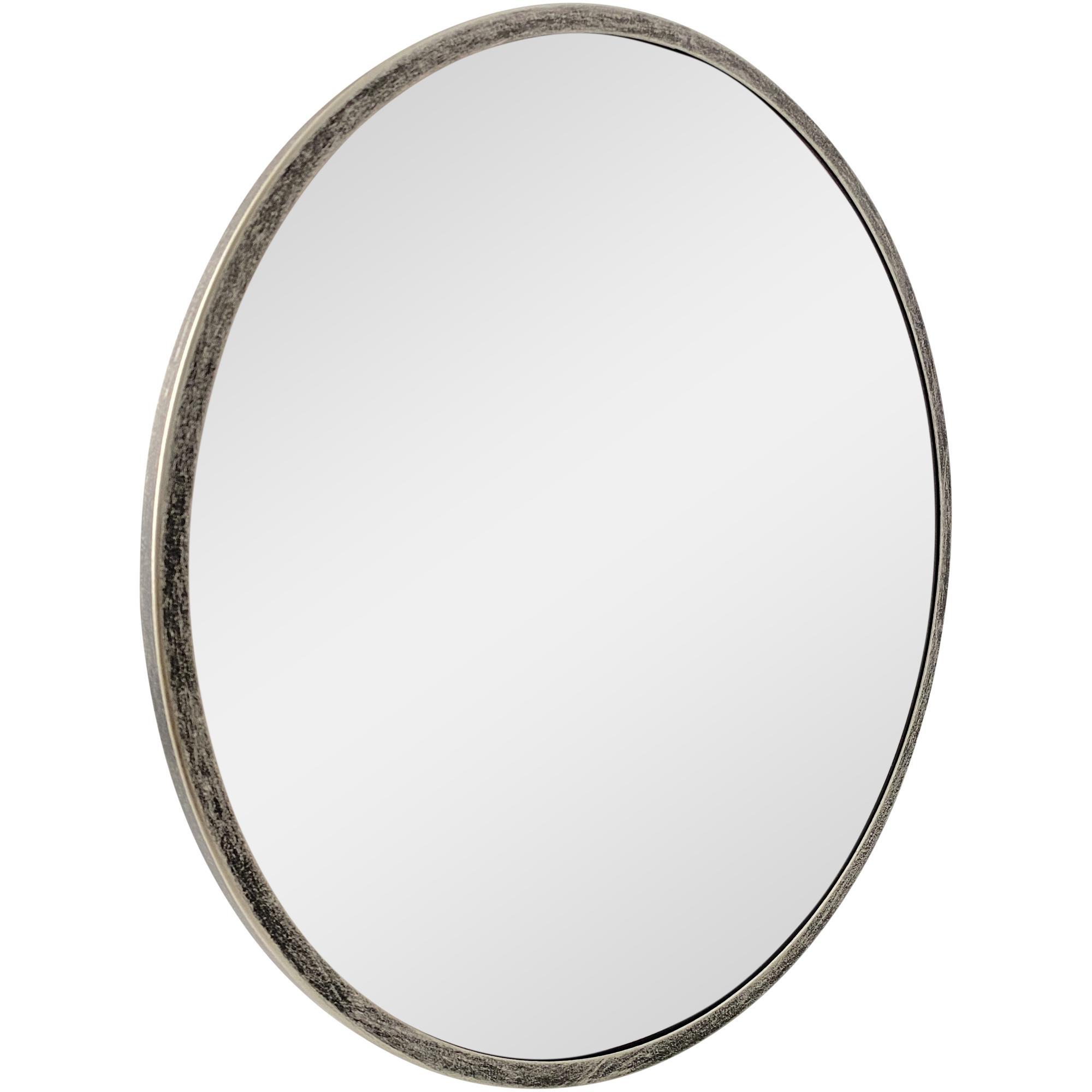 20" BRWN WALL MIRROR