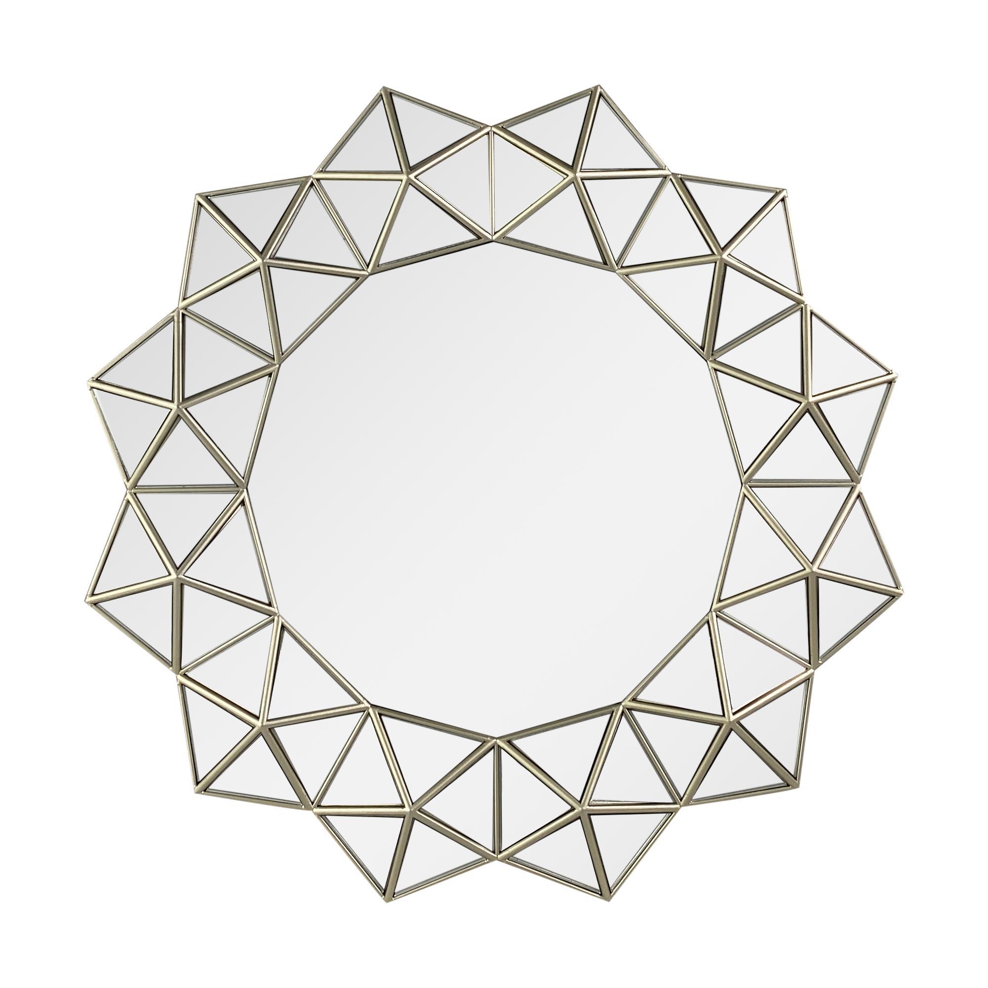 7" DIAMOND DSGN MIRROR