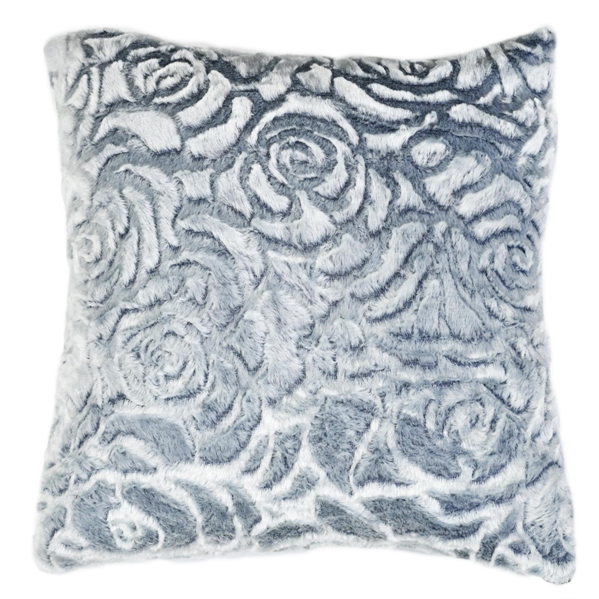 16X16 SILVER CUSHION