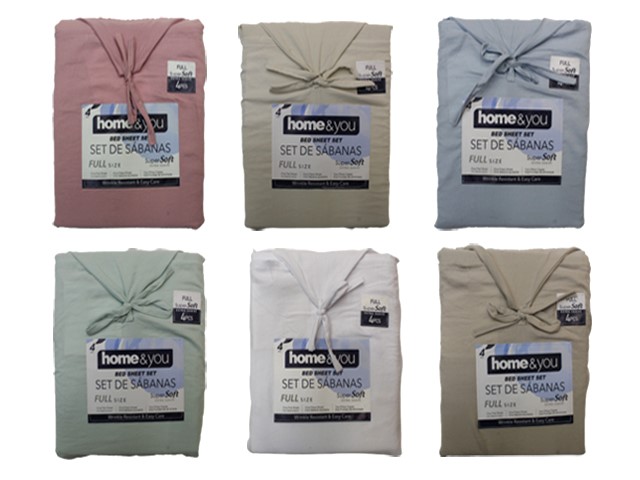 FULL ASST SOLID  SHEET SET
