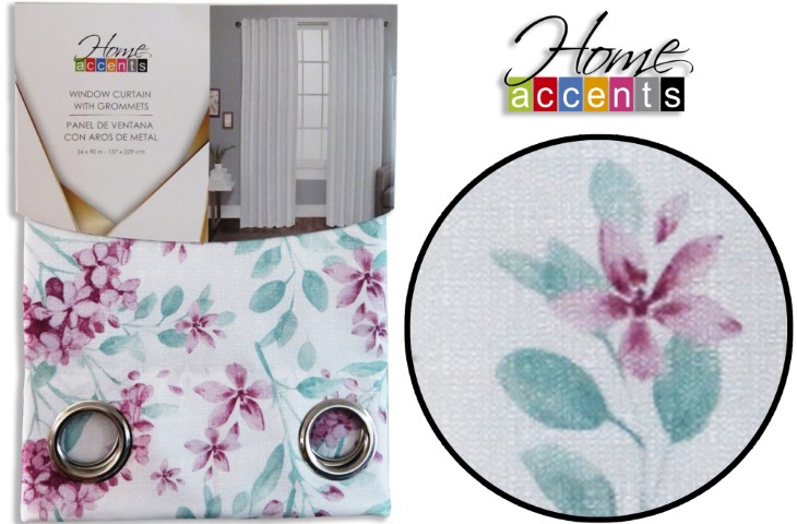 54X90 ATENAS PRINT CURTAIN