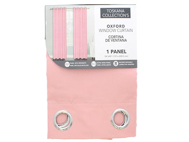 BLUSH OXFORD CURTAIN
