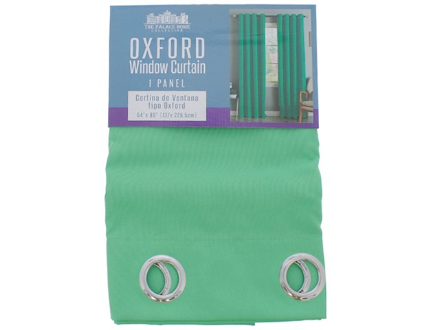 1PC MINT SOLID WINDOW CURTAIN