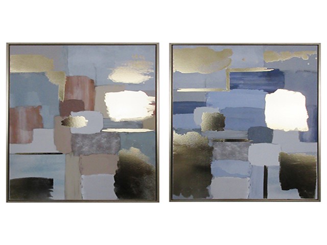 ASST COLOR WALL PRINT 50X70X3CM