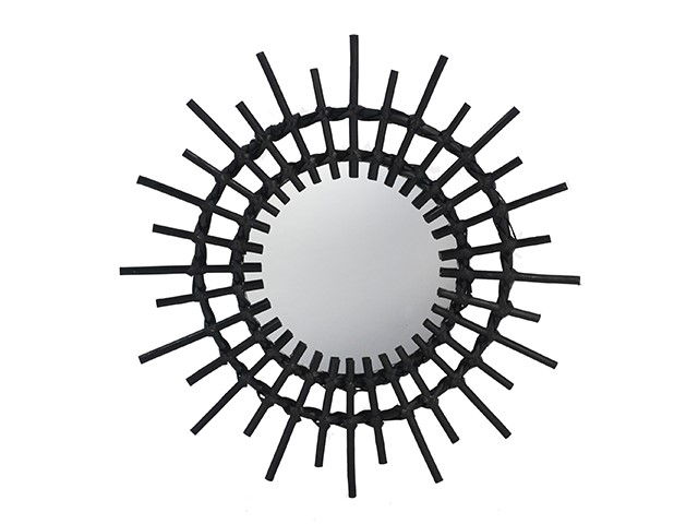 BLACK MIRROR FRAME 2X40X40CM