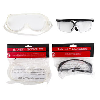 SAFETY GOOGLES/GLASSES