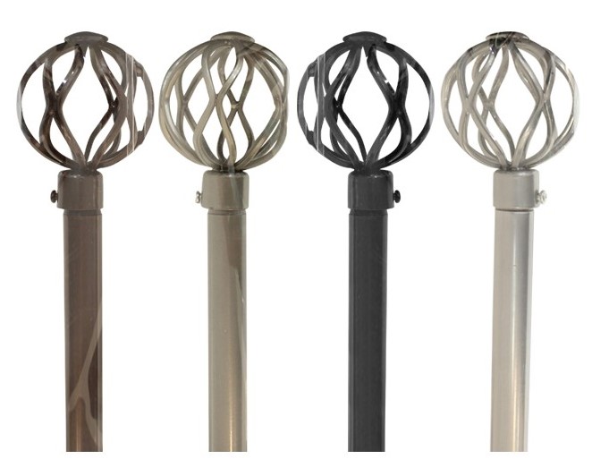 28-48 MTL CURTAIN ROD BRASS