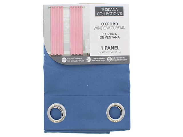 NAVY OXFORD CURTAIN