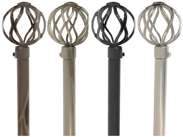48X84 BRASS METAL CURTIN ROD