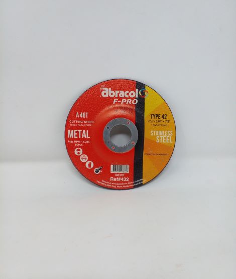 4-1/2"X.,45"X7/8" CUTTING DISC