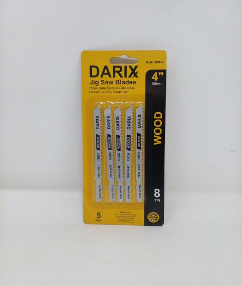 4'' JIGSAW BLADES 5PCS-WOOD