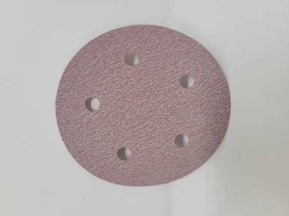 5"GOLD VELCRO DISC W/HOLE 40GRT