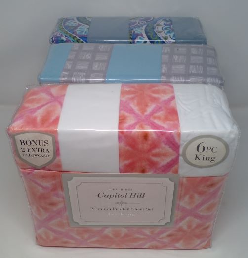 CAPITOL ASST K/SHEET 6PC SET