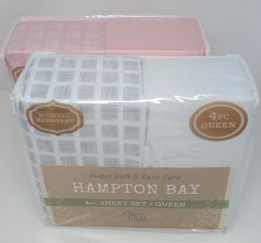 HAMPTON BAY QUEN SHEET SET