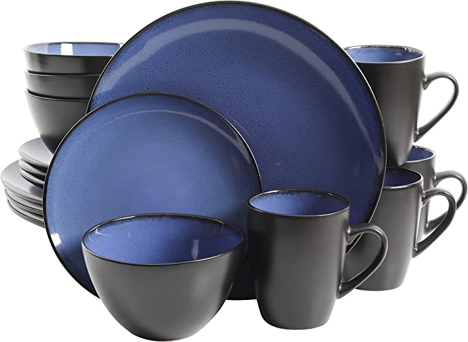 16PC DW BLUE/BLK SET