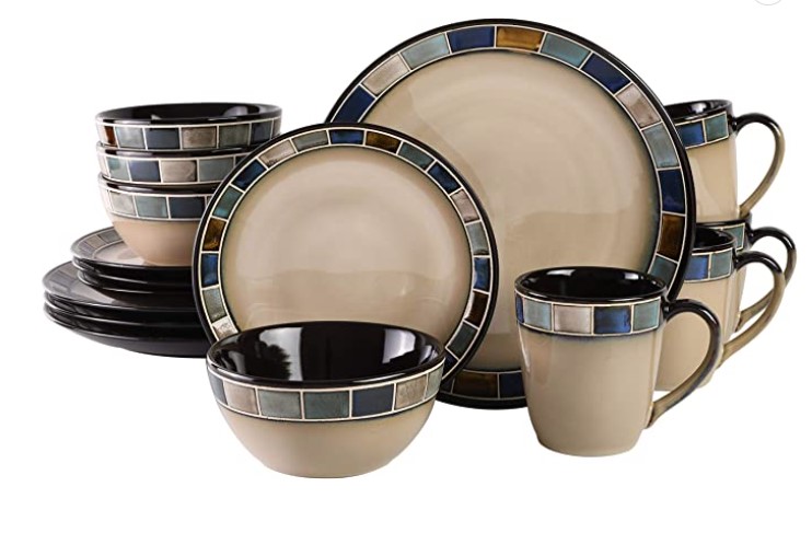 16PC D/WARE BLUE SET