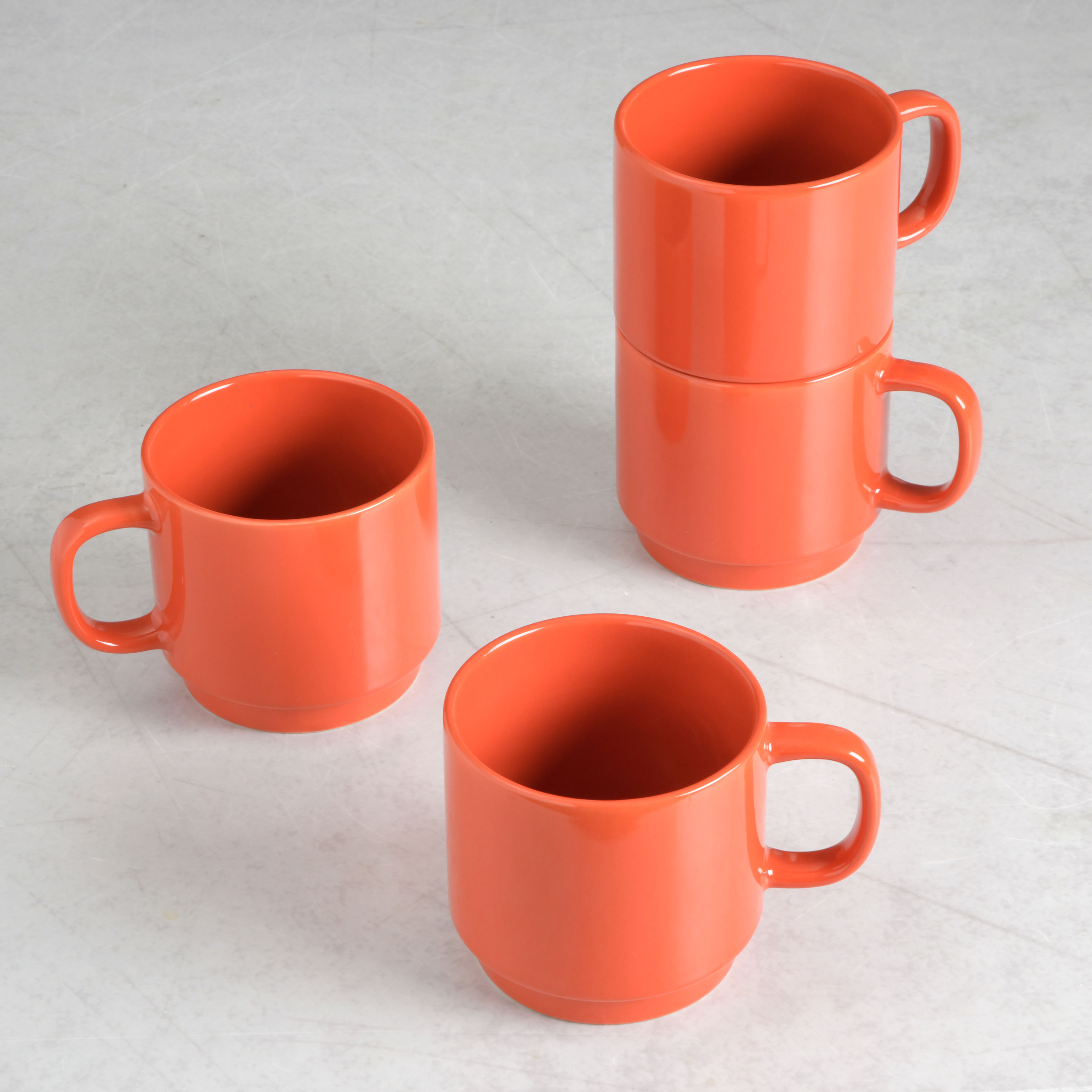 14.8OZ STACKABLE MUG ORANGE