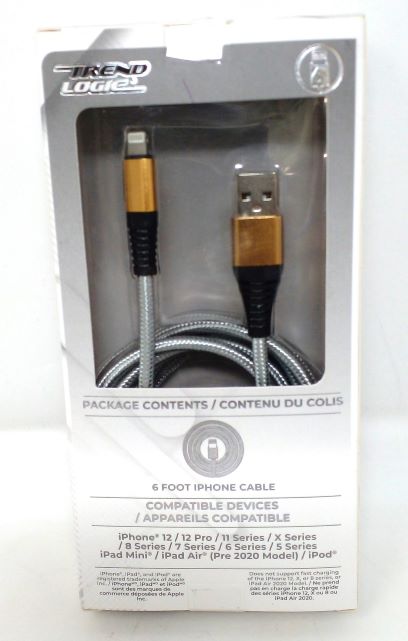 6FT LIGHTING IPHONE CABLE