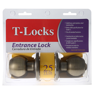ENTRANCE KNOB LOCKSET