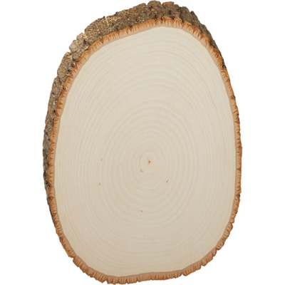 9" OVAL WOOD PLANK
