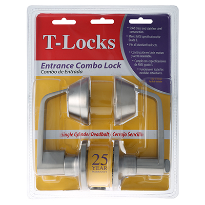 DOUBLE CYLINDER LEVER LOCKSET