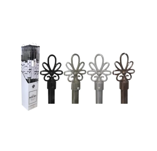 BRASS METAL CURTAIN ROD