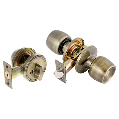 SINGLE CYLINDER KNOB DEADBOLT
