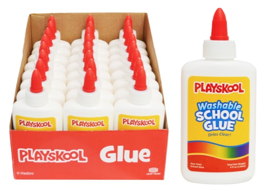 4OZ WASHABLE SCHOOL GLUE