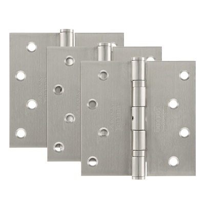 4" 3PK STAINLESS STEEL HINGE