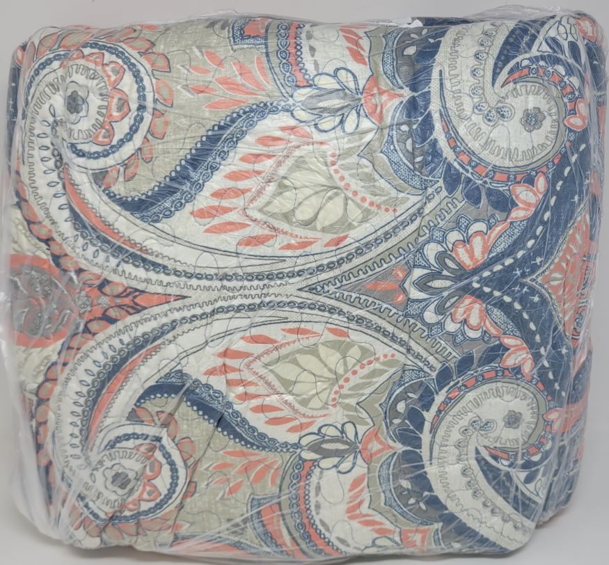 5PC CORAL QUILT SET KING