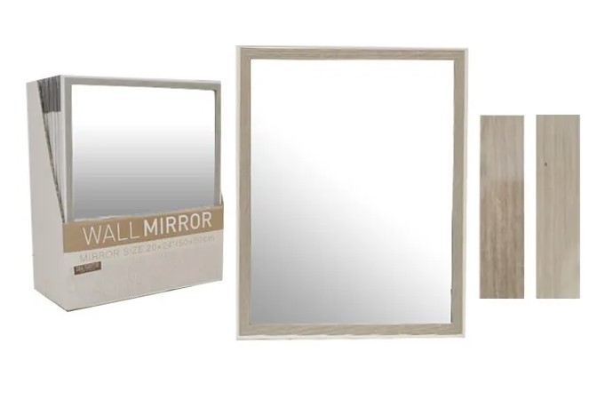 ASST COLORS 50X60 CM MIRROR