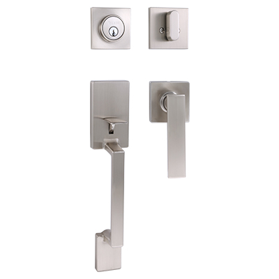 SINGLE CYLINDER HANDLE LOCKSET