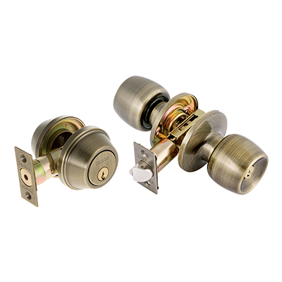 DOUBLE CYLINDER KNOB DEADBOLT