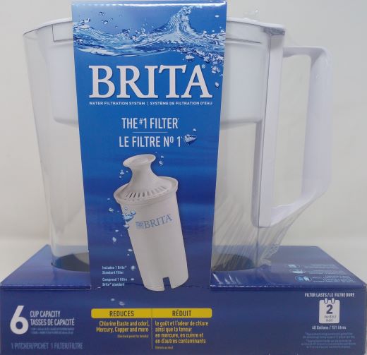 BRITA SOHO WHITE PITCHER