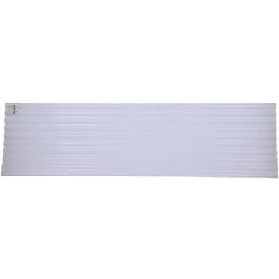 8' CLEAR CORRG PVC PANEL