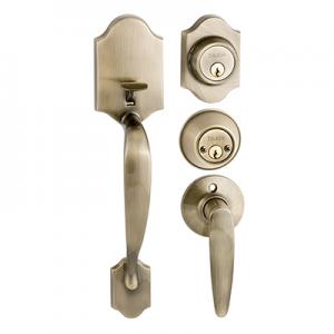 DOUBLE CYLINDER HANDLE LOCKSET