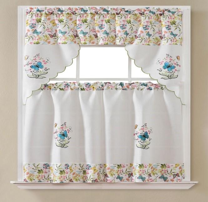 BUTTERFLY KITCHEN CURTAIN