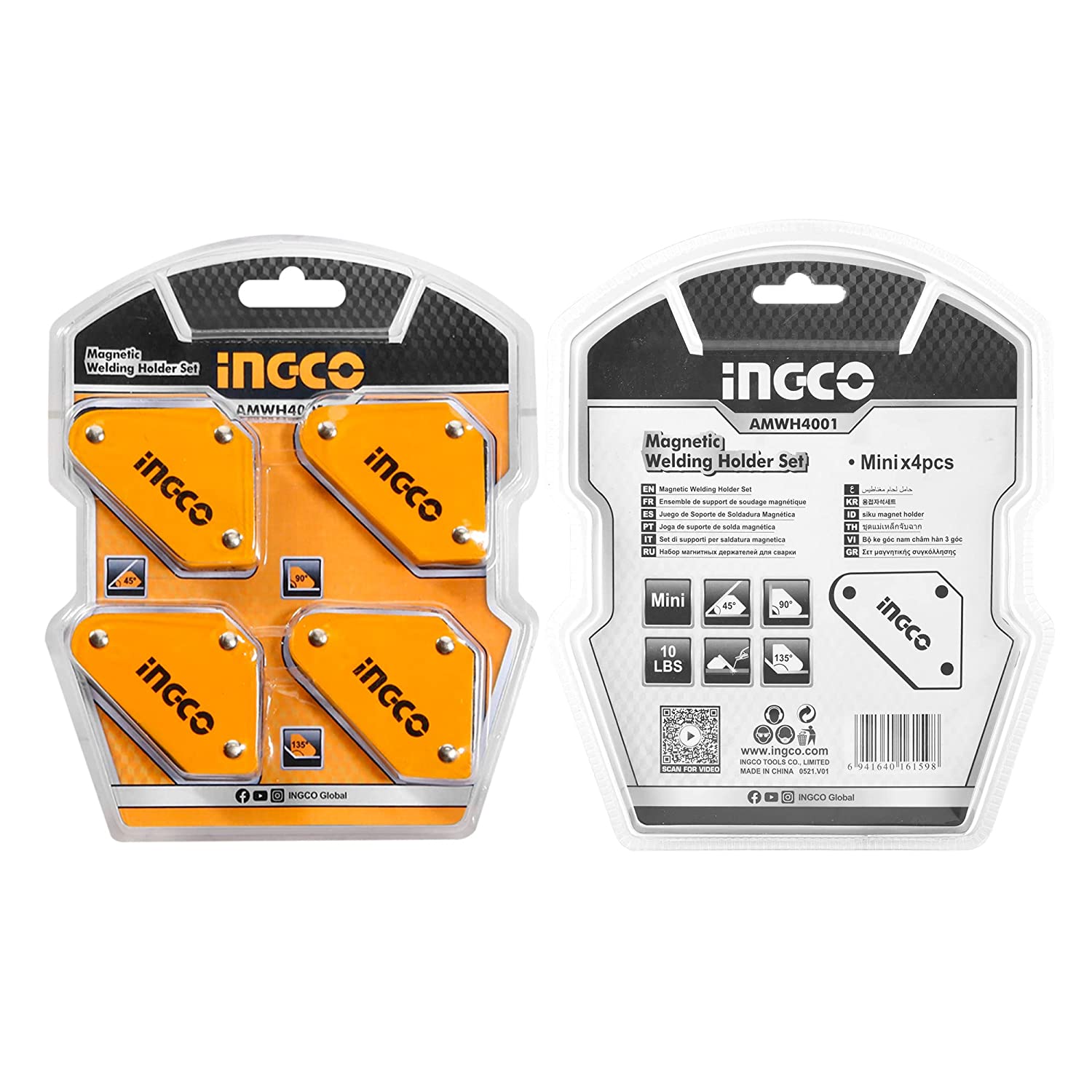 MAGNETIC WELDING HOLDER SET