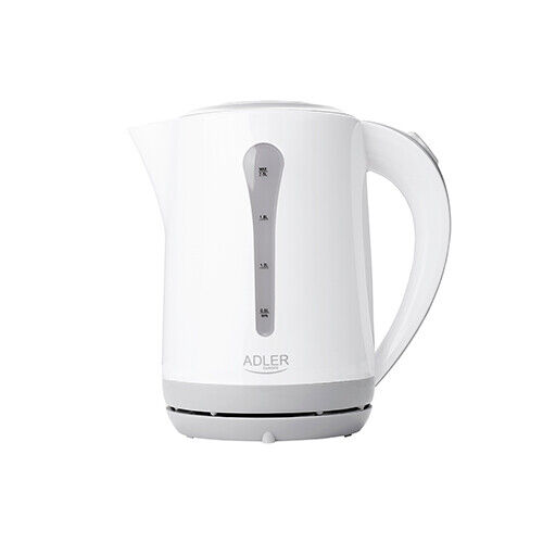 2.5L 2200W KETTLE PLASTIC WHITE
