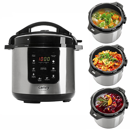 6L 1500W PRESSURE COOKER
