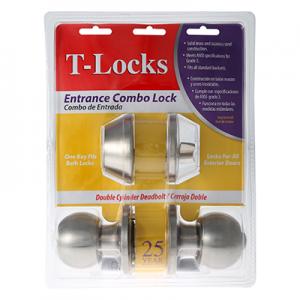 SINGLE CYLINDER KNOB LOCKSET