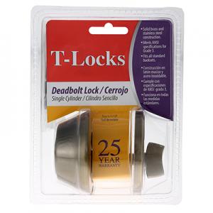 SINGLE CYLINDER DEADBOLT