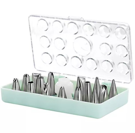 16PC SS CAKE DECO NOZZLES