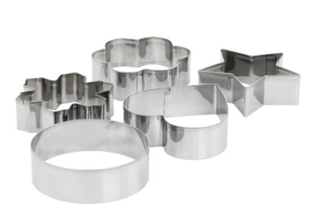 3'' 5PC COOKIE CUTTER