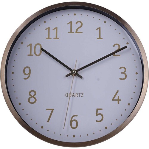 BROWN WALL CLOCK