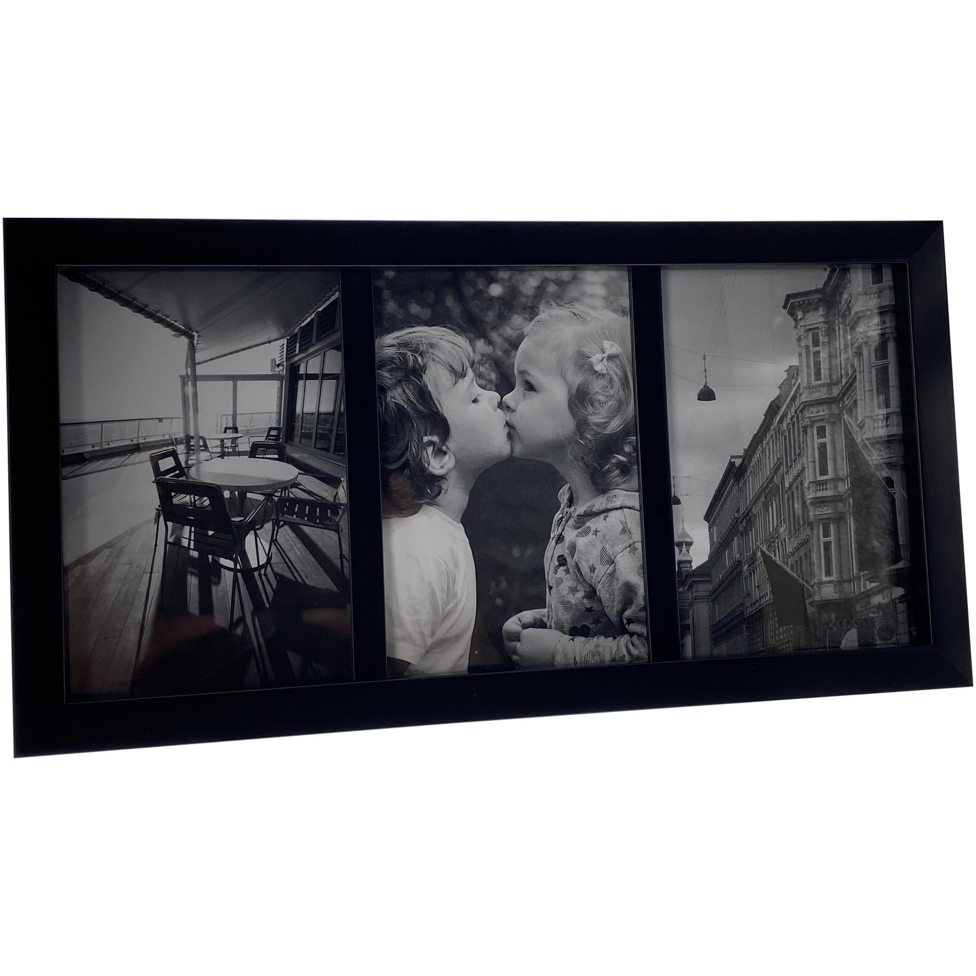10X 15 BLACK PLASTIC PHOT FRAME