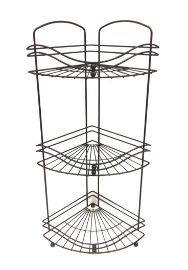 3 TIER CORNER BATH SHELF