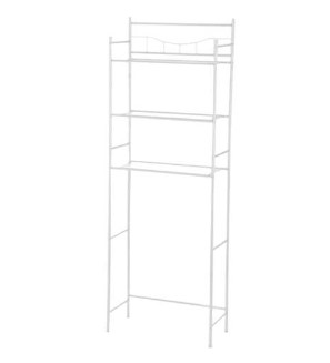 WHITE BATHROOM STAND