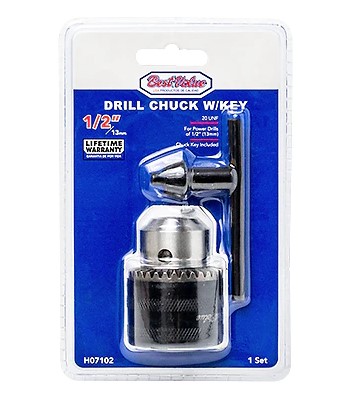 1/2" DRILL CHUCK WITH KEY