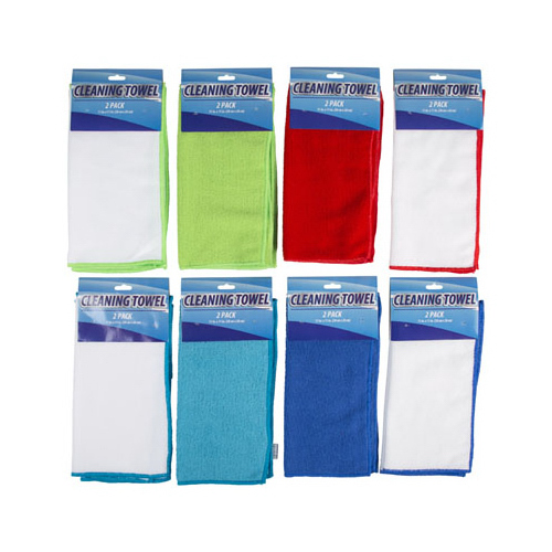 2PK MICROFIBER CLOTH
